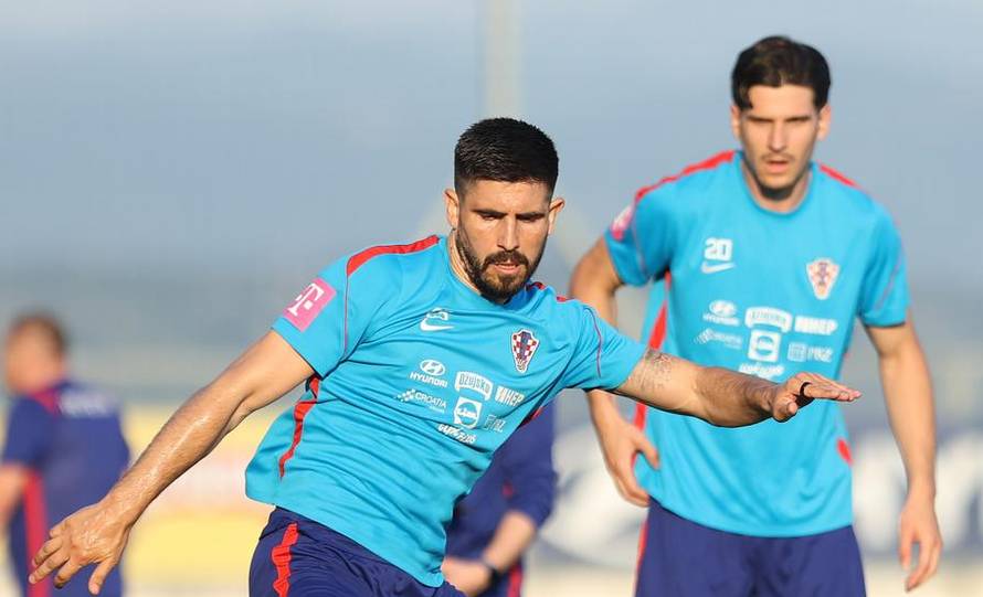Rijeka: Trening hrvatske nogometne reprezentacije uoči Svjetskog prvenstva 2026.
