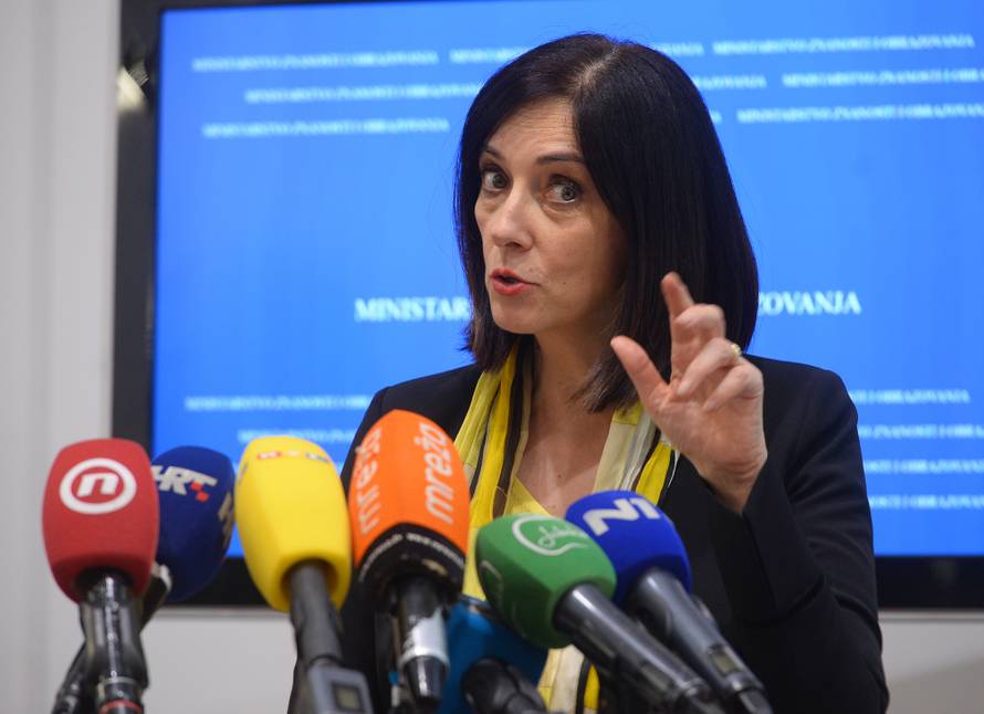 Zagreb: Ministrica Blaženka Divjak izvjestila o novostima u odgoju i obrazovanju