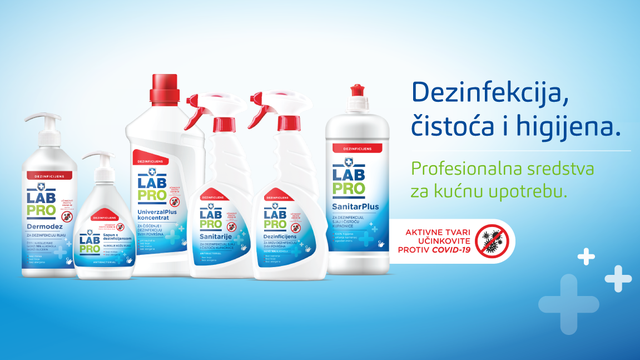 Labud lansirala novu liniju proizvoda za dezinfekciju doma