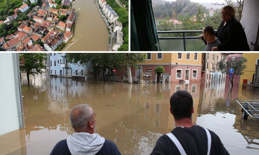 VIDEO Kataklizma u Obrovcu: 'S bolesnim sam sinom bježala od bujice. Ne možemo nikuda'