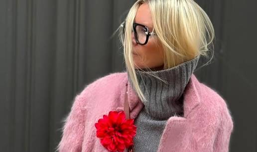 Ružičasta mekoća od glave do pete - chic kaput pastelnog tona