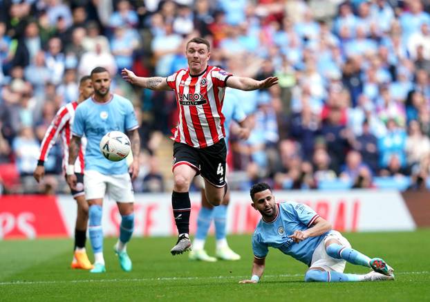 Manchester City v Sheffield United - Emirates FA Cup - Semi Final - Wembley Stadium