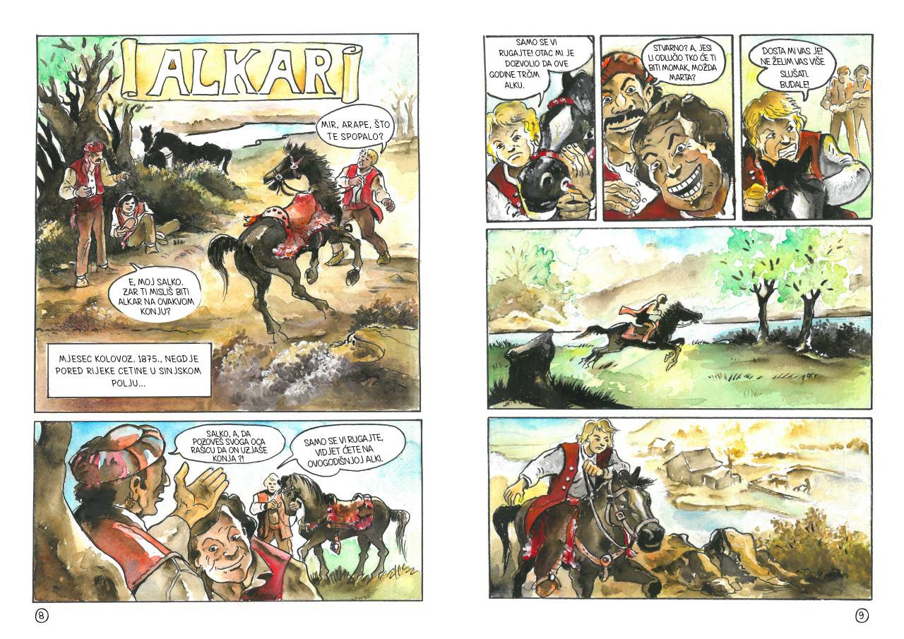 'Alkar' Dinka Šimunovića izlazi u formi stripa, obogaćen raznim multimedijskim sadržajem