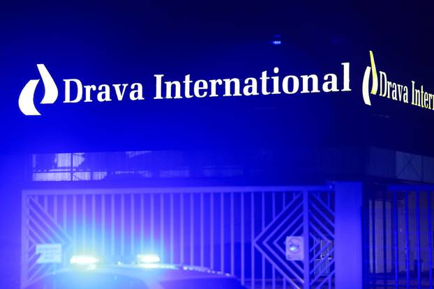 Osijek: Požar u Dravi International tvrtki za preradu plastike 