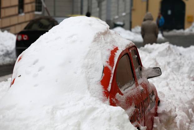 Ovako je izgledao Zagreb u prosincu 2012. godine