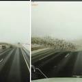 VIDEO Ralica na autocesti zapljusnula 40-tak auta, jedan sletio s ceste. 12 ozlijeđenih