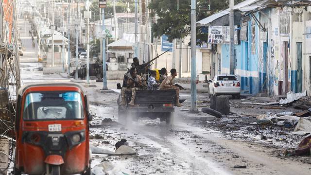 FILE PHOTO: Al Qaeda-linked al Shabaab group seizes control of a hotel in Mogadishu