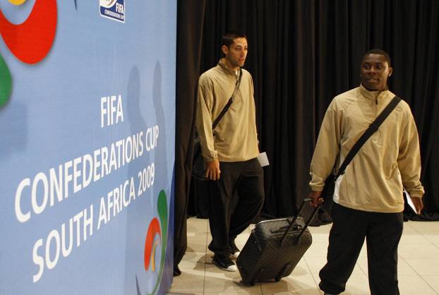 Soccer - FIFA Confederations Cup South Africa 2009 - USA Arrivals - OR Tambo International Airport