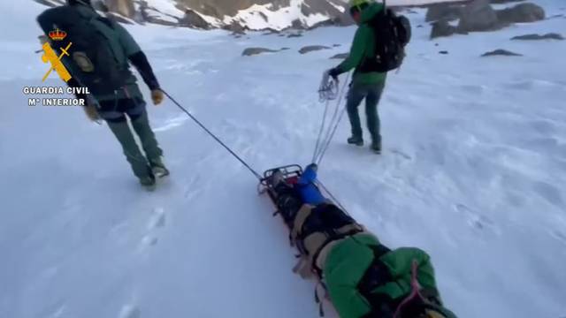 Drama na Pirinejima: Spasili su Hrvata nakon pada s planine
