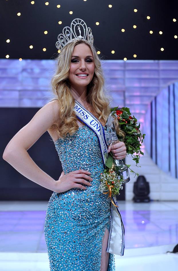 ARHIVA - 2011. Zagreb: Natalija Prica, hrvatska Miss Universe 2011.