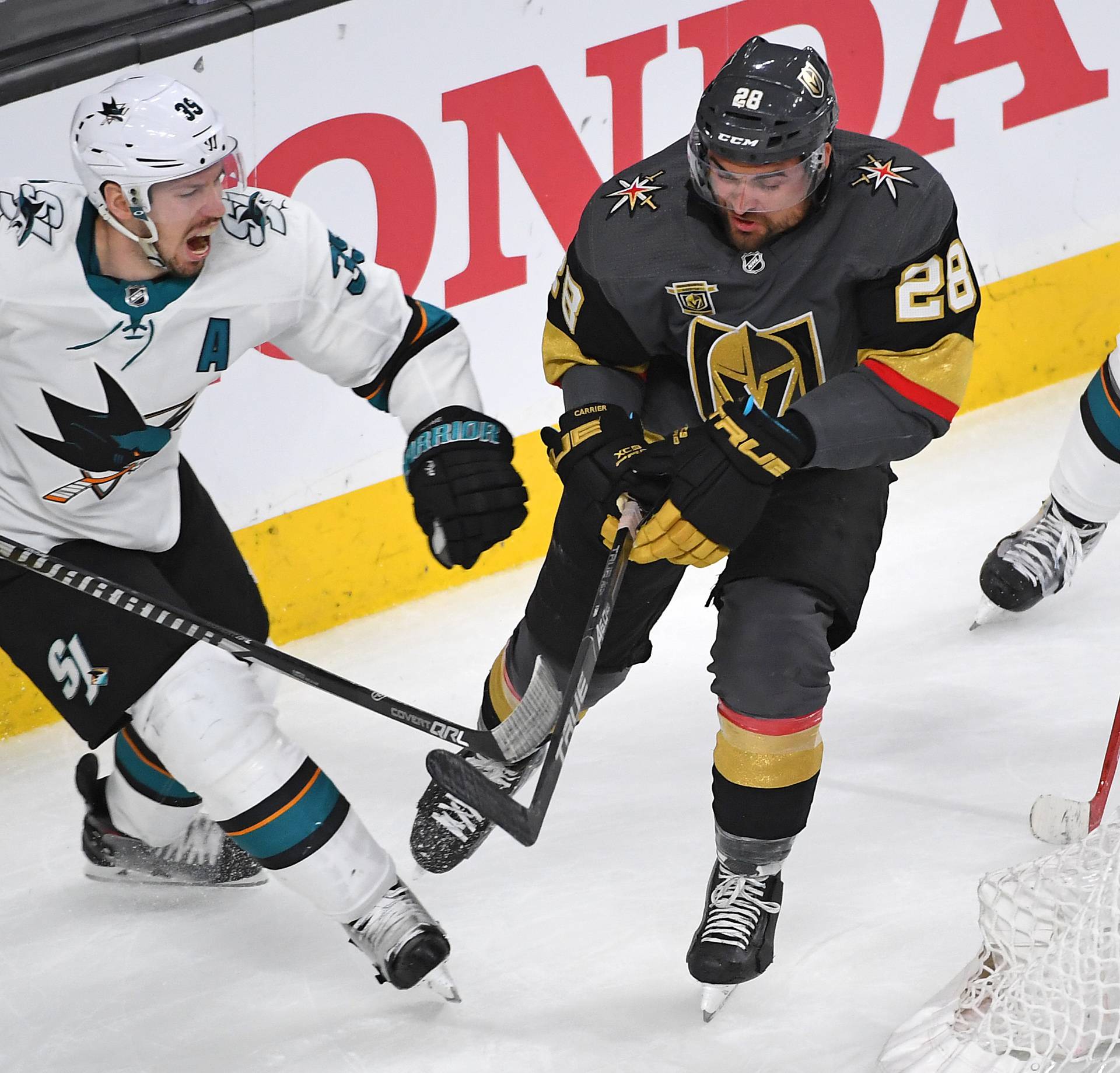 NHL: Stanley Cup Playoffs-San Jose Sharks at Vegas Golden Knights