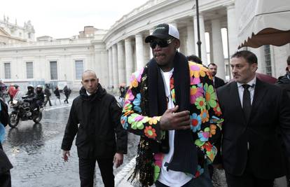 Rodman je stigao u Vatikan: Volio bi da papa bude crnac