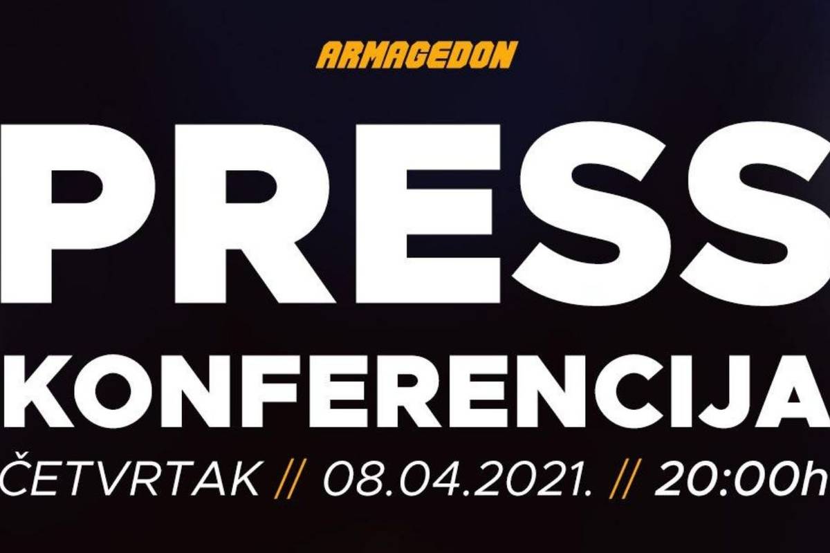 Uživo na 24sata: Pressica prije finala 'Armagedona' u četvrtak!
