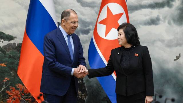 Russian Foreign Minister Lavrov visits North Korea