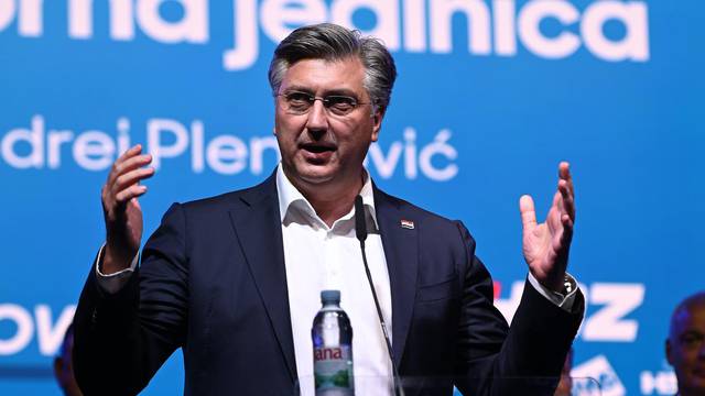 Predizborni skup HDZ-a u Sesvetama, nazočili Plenković i Jandroković