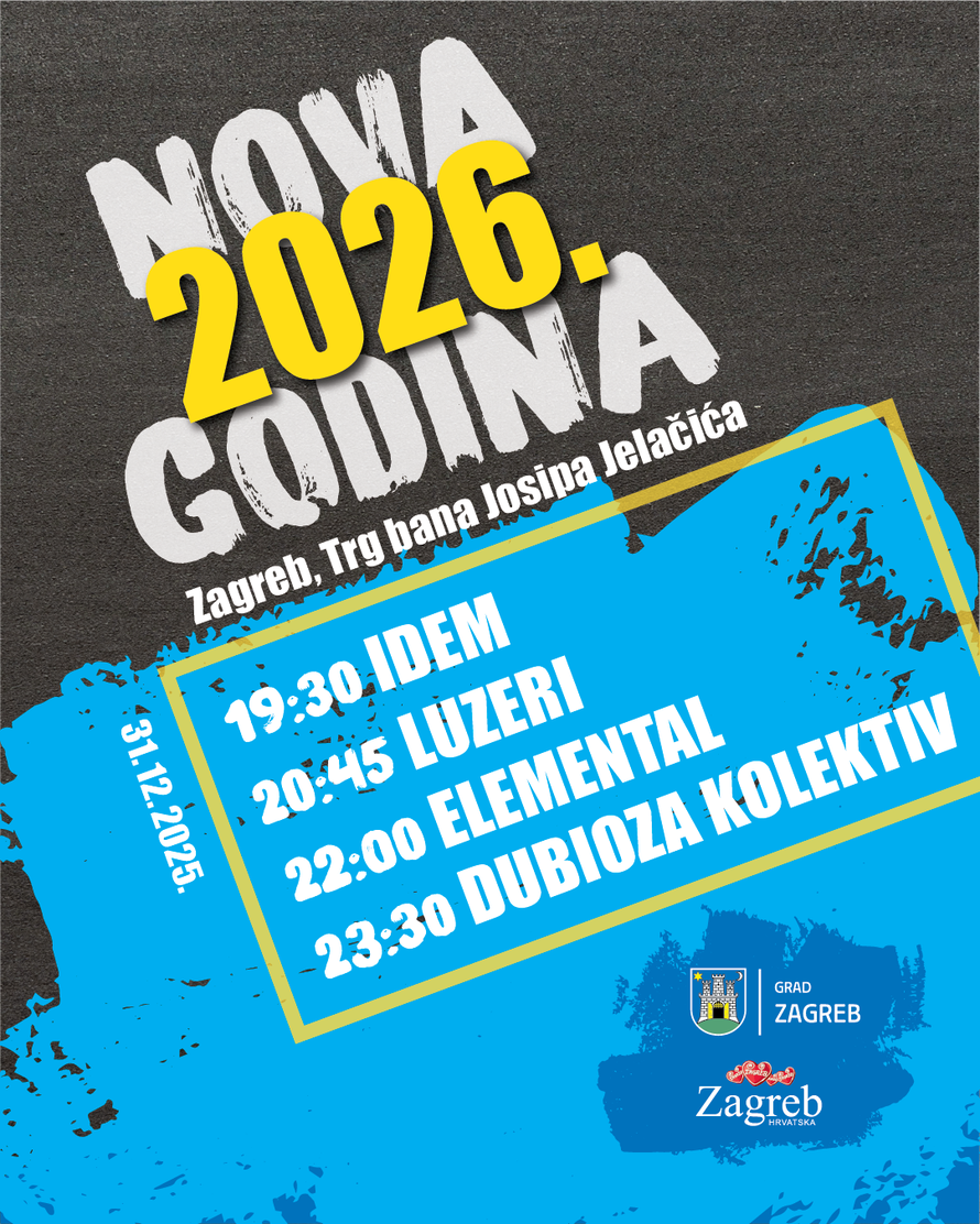 Ovo je plan dočeka na Trgu u Zagrebu. Evo tko sve nastupa!