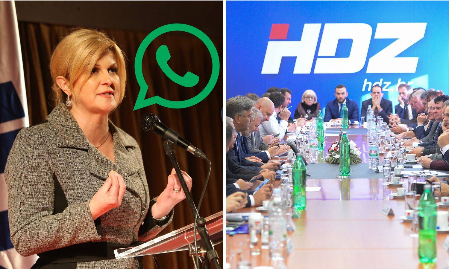 WhatsApp mobilizacija: HDZ je opet u akciji 'Uskoci i hajduci'