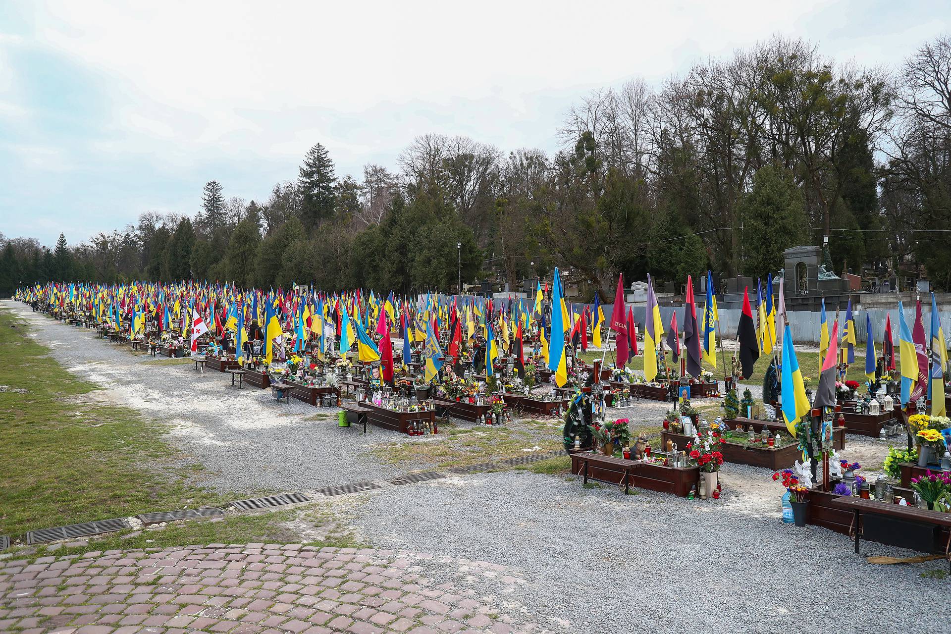 Lavov: Groblje ukrajinskih vojnika