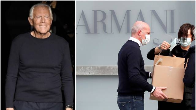 Armani donirao 1,25 milijuna € za borbu protiv korona virusa