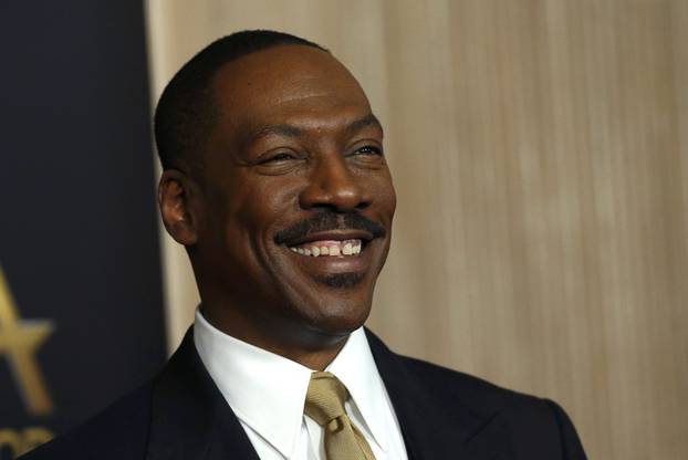Actor Eddie Murphy arrives  at the Hollywood Film Awards in Beverly Hills