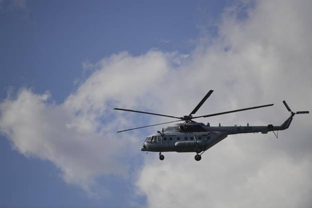 Zagreb: Generalna proba svečanog vojnog mimohoda - zračne snage 