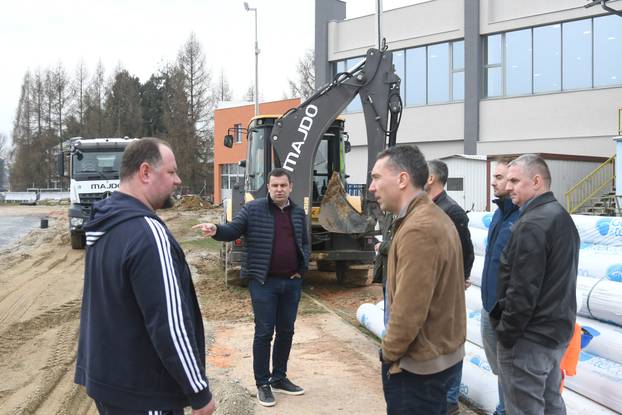 24SATA Bjelovar: Radovi na izgradnji atletskog stadiona