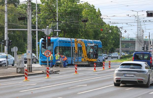 Zagreb: Počeli radovi na križanju Ulice grada Vukovara i Avenije Marina Držića