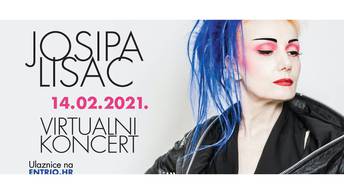 Josipa Lisac: virtualni koncert na Valentinovo 14.02.2021. u 20:00