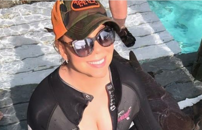 Mariah na izletu: Grudi su joj ispadale iz ronilačkog odijela