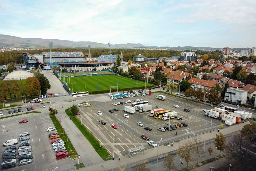 Fotografije iz zraka stadiona Maksimir i SRC-a Svetice