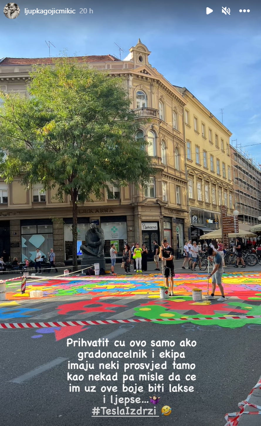 Ljupka Gojić Mikić ljuta na Grad zbog pješačke zone u Zagrebu: 'Smrad nam ipak digne glavu'