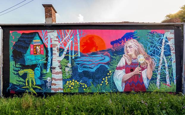 FOTO Grad pretvoren u galeriju: Pogledajte predivne murale na kućama i zgradama u Čačku