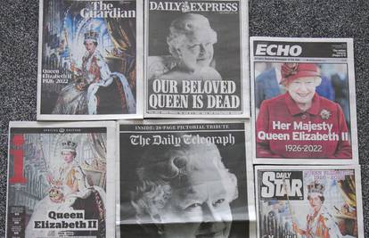 Britanske novine opraštaju se od kraljice Elizabete II.: 'Obavili ste svoju dužnost, gospođo'