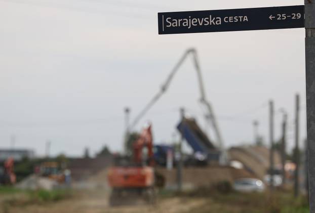 Zagreb: Nakon otvorenja Sarajevske ulice, radovi se nastavljaju na vijaduktu prema obilaznici