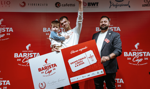 Hrvatska dobila svog najboljeg baristu: Kristijan Kne&zcaron;evi&cacute; iz &Scaron;ibenika slavi pobjedu