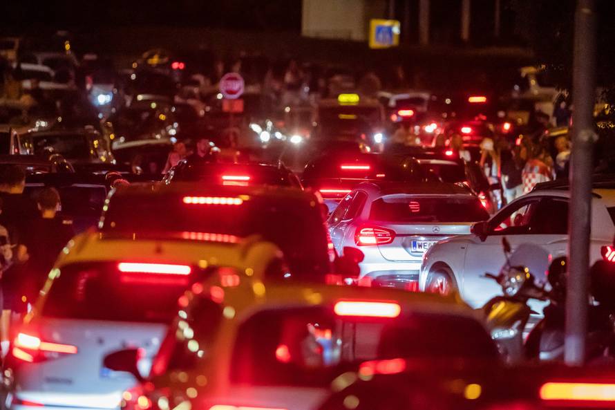 Sinj: Prometni kolaps nakon koncerta