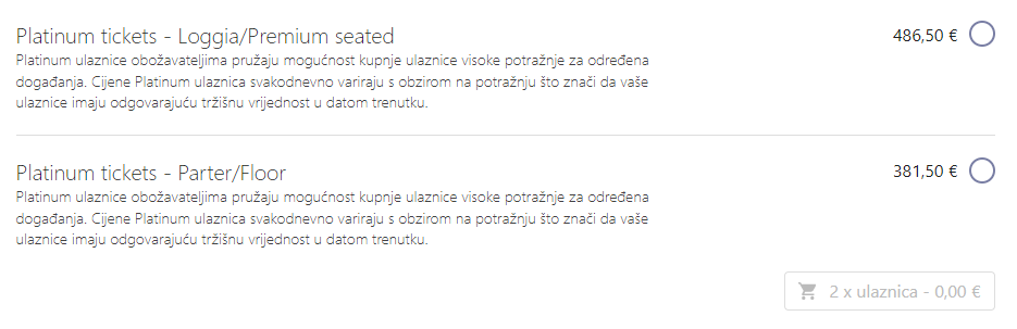 Eventim o koncertu Due Lipe: 'Ostale su još platinum ulaznice' Cijene im idu skoro do 500 €...