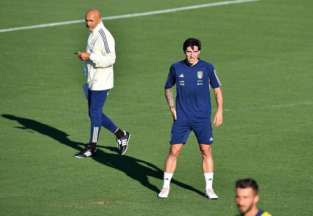 UEFA Euro 2024 Qualifier - Italy Training