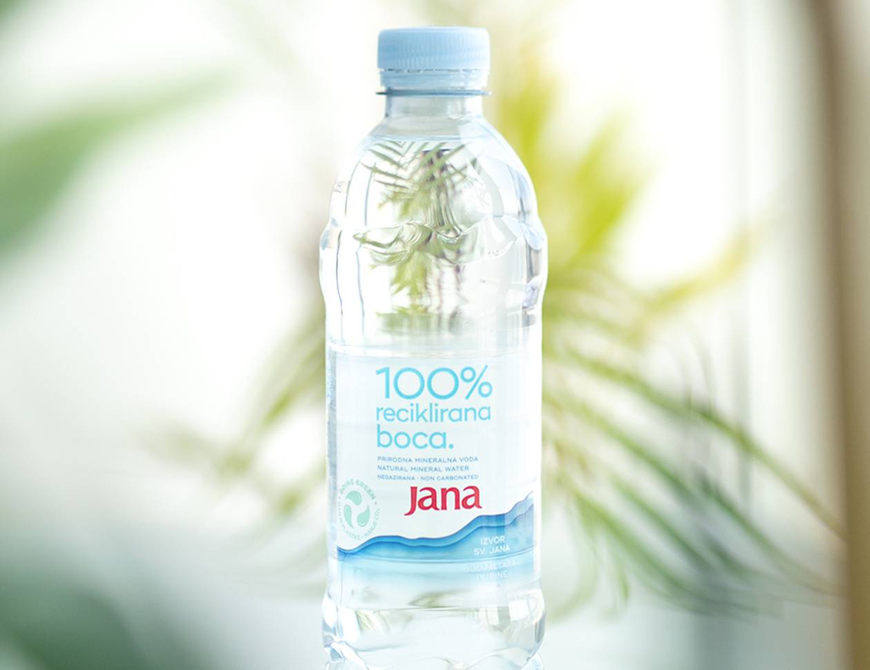 Iz poštovanja prema prirodi: Jana u 100% recikliranoj boci