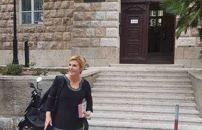 Kolinda u Dubrovniku: Otišla je na 'akademsko usavršavanje'...