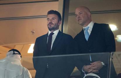 David Beckham pratio utakmicu 'vatrenih' i Argentine: Snimili su ga u zanimljivom društvu...