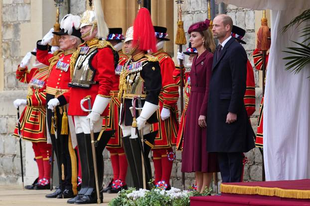 U.S. President Trump makes second state visit to Britain