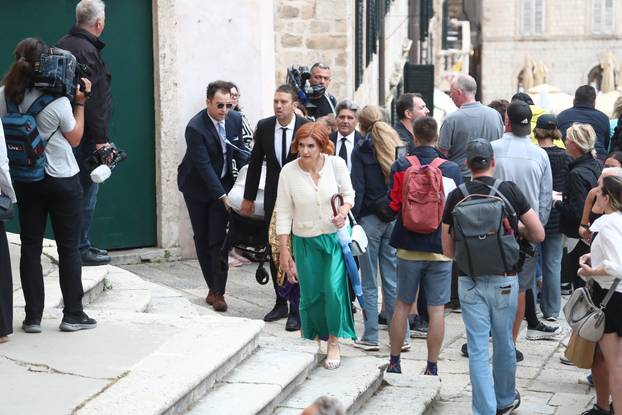 ARHIVA - 2024. Dubrovnik: Vjenčanje Nicole Artukovich i Liama Stewarta u crkvi sv.Ignacija