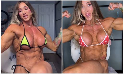 FOTO 'Mi&scaron;i&cacute;ava mama' &scaron;okirala izgledom prije transformacije: 'Uf, sad ima bicepse od 40 cm!'