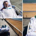 Dirljive slike iz Barcelone: Covid pacijenta koji je 114 dana u bolnici izveli da vidi plažu
