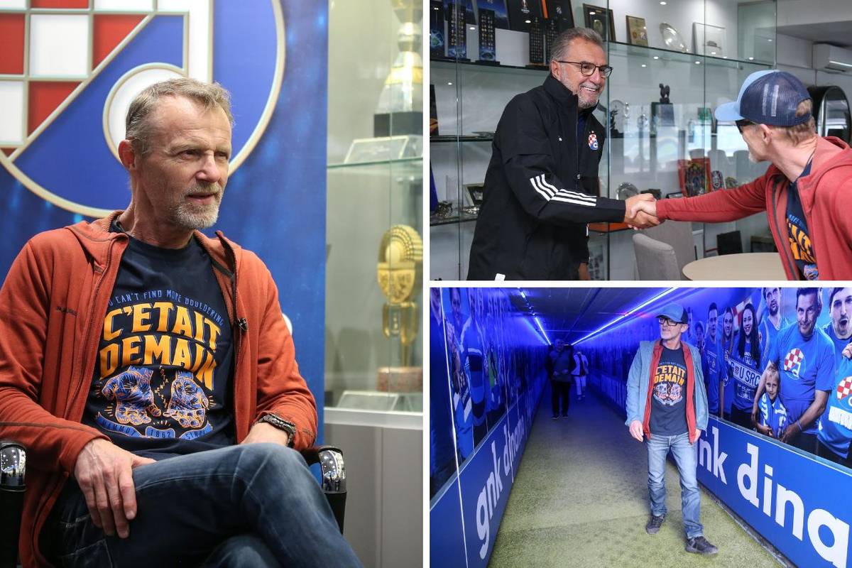 VIDEO Dinamo ugostio slavnog pisca: Jo Nesbø upoznao Čačića