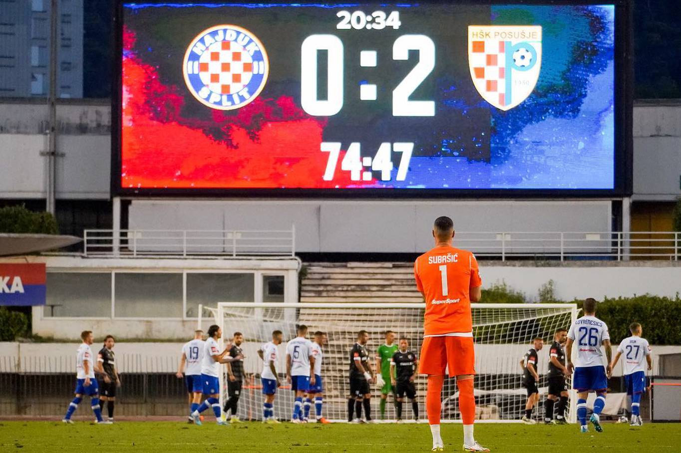 Utakmica iza slabo zatvorenih vrata: Što ćete, pobijedili su Hajduk i to im je velika vijest