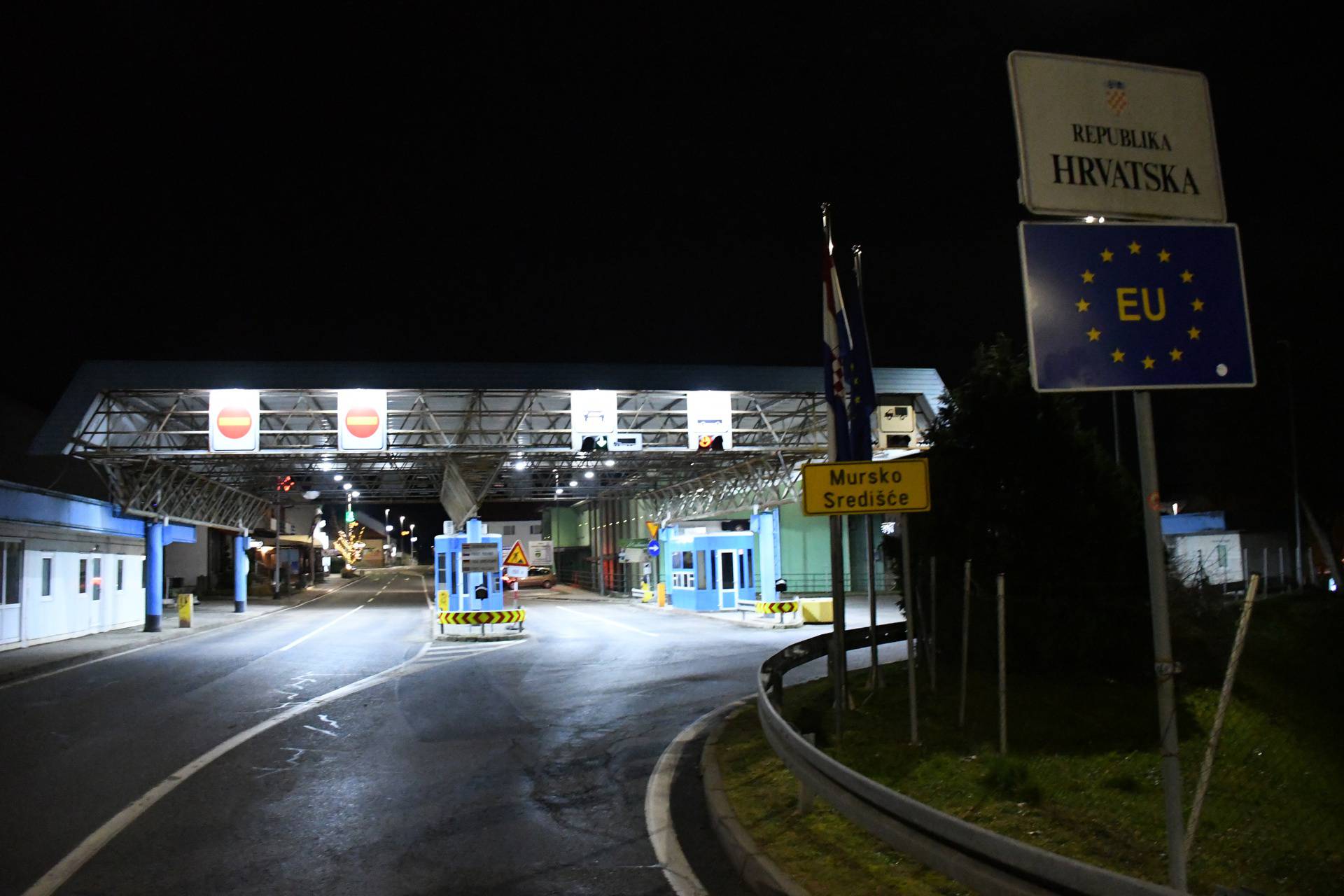 Mursko Središće: Na graničnom prijelazu organizirana svečanost ulaska u zonu Schengena, uz vatromet i tamburaše