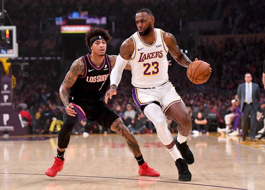 NBA: Phoenix Suns at Los Angeles Lakers