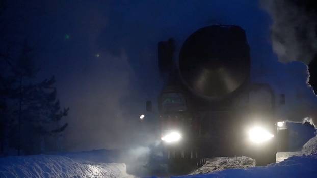 Russian nuclear missile forces hold drills in Siberia